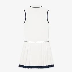 Váy Thể Thao Nữ Lacoste Women's Ultra Dry Tennis Heritage Dress EF8582_HIF Màu Trắng Size 34