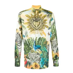 Áo Sơ Mi Nam Dolce & Gabbana D&G Multicolor Tropical Shirt G5EJ0T HP5XW Phối Màu Size 40