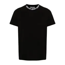Áo Phông Nam Versace Jeans Couture T-Shirt 77GAH6S2 J0001 889 Màu Đen Size M