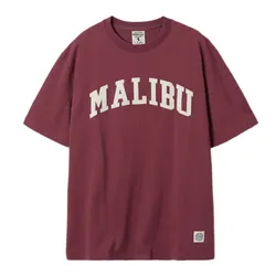 Áo Phông WHOAU California Patch (U) WHRAF2422U Tshirt Màu Đỏ
