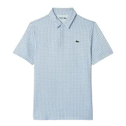 Áo Polo Nam Lacoste Regular Fit Men's Golf UV Protection DH5175 S14 Màu Xanh Pastel Size 4