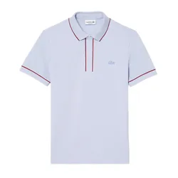Áo Polo Nam Lacoste Regular Fit Paris Stretch Piqué Polo Shirt PH0796 J2G Màu Tím Size 2