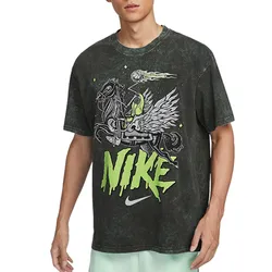 Áo Thun Nam Nike Men's Max90 Basketball T-Shirt HF8200-355 Màu Xanh Rêu Size S