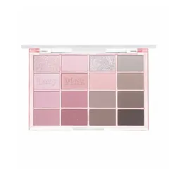 Bảng Phấn Mắt Wakemake Soft Blurring Eye Palette 16 Ô Màu Tone 10 Lazy Pink Blurring