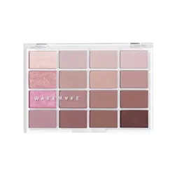 Bảng Phấn Mắt Wakemake Soft Blurring Eye Palette 16 Ô Màu Tone 02 Lively Blurring