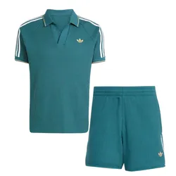 Bộ Quần Áo Cộc Tay Nam Adidas Sprint KC0693/KC0691 Màu Xanh Size S (Form Âu)