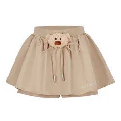 Chân Váy 13 De Marzo Bear A-Line Skirt Màu Khaki
