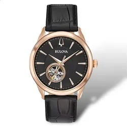 Đồng Hồ Nam Bulova Automatic 97A140 Màu Đen - Vàng