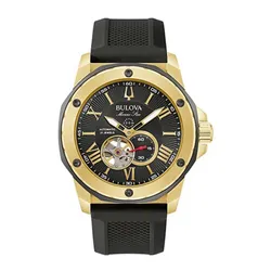 Đồng Hồ Nam Bulova Marine Star Automatic 98A272 Màu Đen