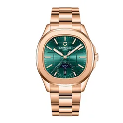 Đồng Hồ Nam Carnival Aquanus 8113G-VH-XL (8113G) Màu Xanh Lá - Vàng Hồng