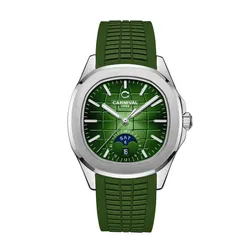 Đồng Hồ Nam Carnival Aquanus 8113G-VT-DCS-QD (8113G) Màu Xanh Bạc