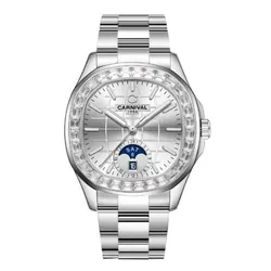 Đồng Hồ Nam Carnival  Aquanus Automatic Watch 8113G2-VT-T ( 8113G2 ) Màu Bạc