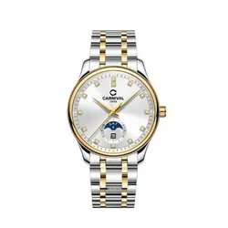 Đồng Hồ Nam Carnival Automatic 8105G-CV-T (8105G) Màu Bạc Vàng