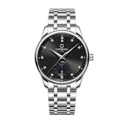 Đồng Hồ Nam Carnival Automatic 8105G-VT-D (8105G) Màu Bạc