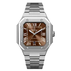 Đồng Hồ Nam Carnival Automatic 8169G-VT-N (8169G) Màu Nâu Bạc