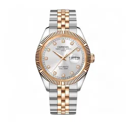 Đồng Hồ Nam Carnival Automatic Watch 8131G-CH-T (8131G) Màu Bạc Vàng Hồng