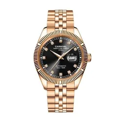 Đồng Hồ Nam Carnival Automatic Watch 8131G-VH-D (8131G) Màu Vàng Hồng Đen