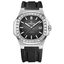 Đồng Hồ Nam Carnival Nautilus Automatic 8108G-VT-DCS-D Màu Đen