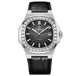 Đồng Hồ Nam Carnival Nautilus Automatic 8108G-VT-DD-D Màu Đen