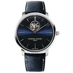 Đồng Hồ Nam Frederique Constant Slimline Heart Beat FC-312N4S6 Màu Xanh