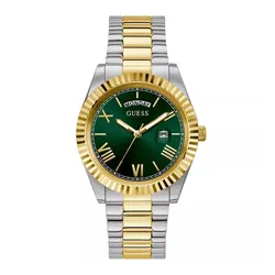 Đồng Hồ Nam Guess Connoisseur Day-Date Watch GW0265G8 Màu Demi Mặt Xanh Lá