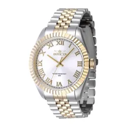 Đồng Hồ Nam Invicta Specialty Silver Dial Two Tone Steel Bracelet Quartz 47402 Màu Bạc Vàng