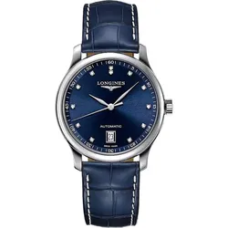 Đồng Hồ Nam Longines Automatic Master Collection Diamond L2.628.4.97.0 (L26284970) Màu Xanh Blue