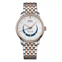 Đồng Hồ Nam Mido Baroncelli Smiling Moon Gent Watch M0274072201001 Màu Vàng Hồng