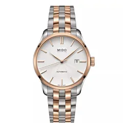 Đồng Hồ Nam Mido Belluna II Automatic Watch M024.407.22.031.00 Màu Vàng Hồng