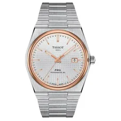 Đồng Hồ Nam Tissot PRX T-Classic Powermatic 80 T137.407.21.031.00 Màu Trắng Bạc