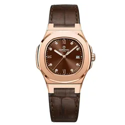 Đồng Hồ Nữ Carnival 8160L-VH-DD-N Màu Nâu