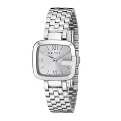 Đồng Hồ Nữ Gucci YA125517 G- Silver Dial Stainless Steel Ladies Màu Bạc