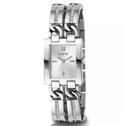 Đồng Hồ Nữ Guess GW0668L1 Dạng Lắc Tay Silver 24x30mm Màu Bạc