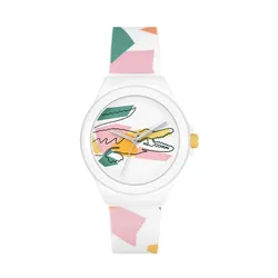 Đồng Hồ Nữ Lacoste Silicone Strap Watch Case 38mm 2001219 Màu Trắng