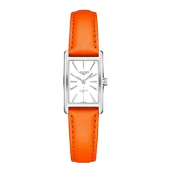 Đồng Hồ Nữ Longines Dolcevita L5.255.4.11.8 Watch Màu Cam