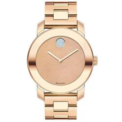Đồng Hồ Nữ Movado Bold 3600335 36mm Màu Vàng Hồng