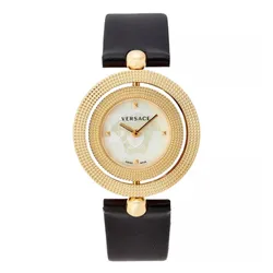 Đồng Hồ Nữ Versace Eon Analog Black Watch 33.5mm V79080017 Màu Đen