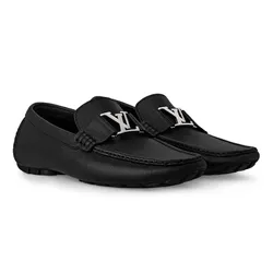 Giày Lười Nam Louis Vuitton LV Monte Carlo Moccasin 1A3K25 Màu Đen Size 39.5