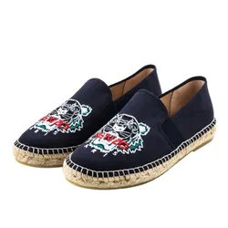 Giày Slip On Kenzo Tiger Espadu 5ES188 F71 76 216 Màu Xanh Navy Size 41