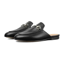 Giày Sục Nữ Gucci Women's Princetown Slipper 813864 AADCW 1000 Màu Đen Size 35.5