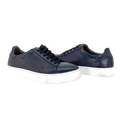 Giày Thể Thao Nam Duca Di Morrone GIACOMO-INT_BLU Màu Xanh Đen Size 41