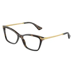 Gọng Kính Cận Nữ Dolce & Gabbana D&G Eyeglasses DG3393 502 Màu Nâu Havana