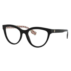 Gọng Kính Nữ Burberry Women's Scarlet BE2332 3824 Eyeglasses Black Màu Đen
