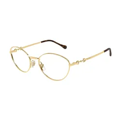 Gọng Kính Nữ Gucci Endura Gold Cat Eye Eyeglasses GG1699O 001 Màu Vàng Gold