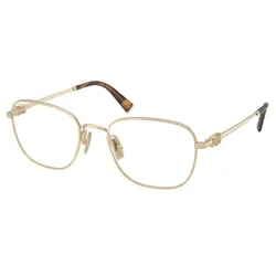 Gọng Kính Nữ Miu Miu Pale Gold Eyeglasses MU 50WV-ZVN1O1 Màu Vàng Gold