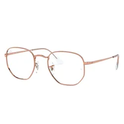 Gọng Kính Cận Nữ Rayban Hexagonal Optics RB6448 3094 51 Màu Vàng Hồng