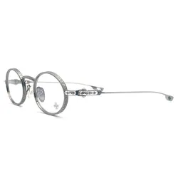 Gọng Kính Unisex Chrome Hearts Honey Dipped Pewter Rx Sunglasses Màu Bạc