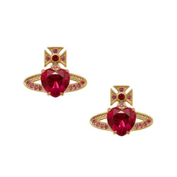 Khuyên Tai Nữ Vivienne Westwood Ariella Earrings 8053195069224 Màu Vàng/Đỏ