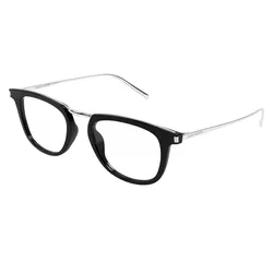 Kính Mắt Cận Nam Yves Saint Laurent YSL SL753 OPT 001 Eyeglasses Màu Đen - Bạc