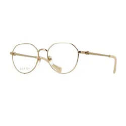 Kính Mắt Cận Gucci Gold Eyeglasses GG1145O 001 Màu Vàng Gold